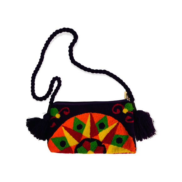 Boho woven bag bright - Picture 3 of 7
